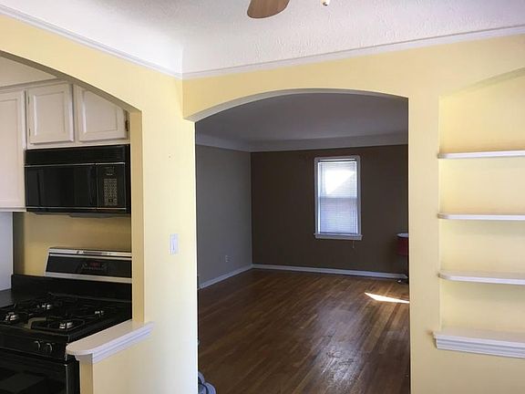 View of living room from kitchen