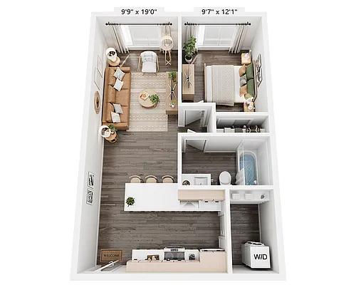 Floor plan Plan A1D2