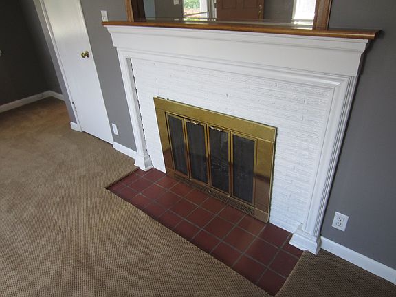 Wood Burning Fireplace