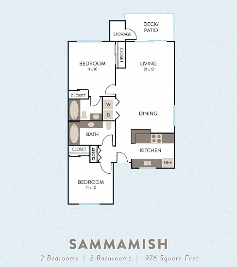 Floor plan Sammamish