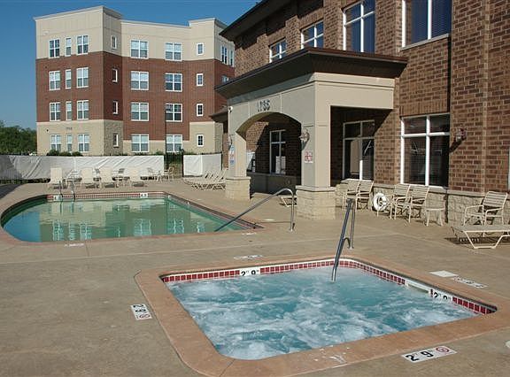 Our Pool and hot tub! Can't wait for summer.