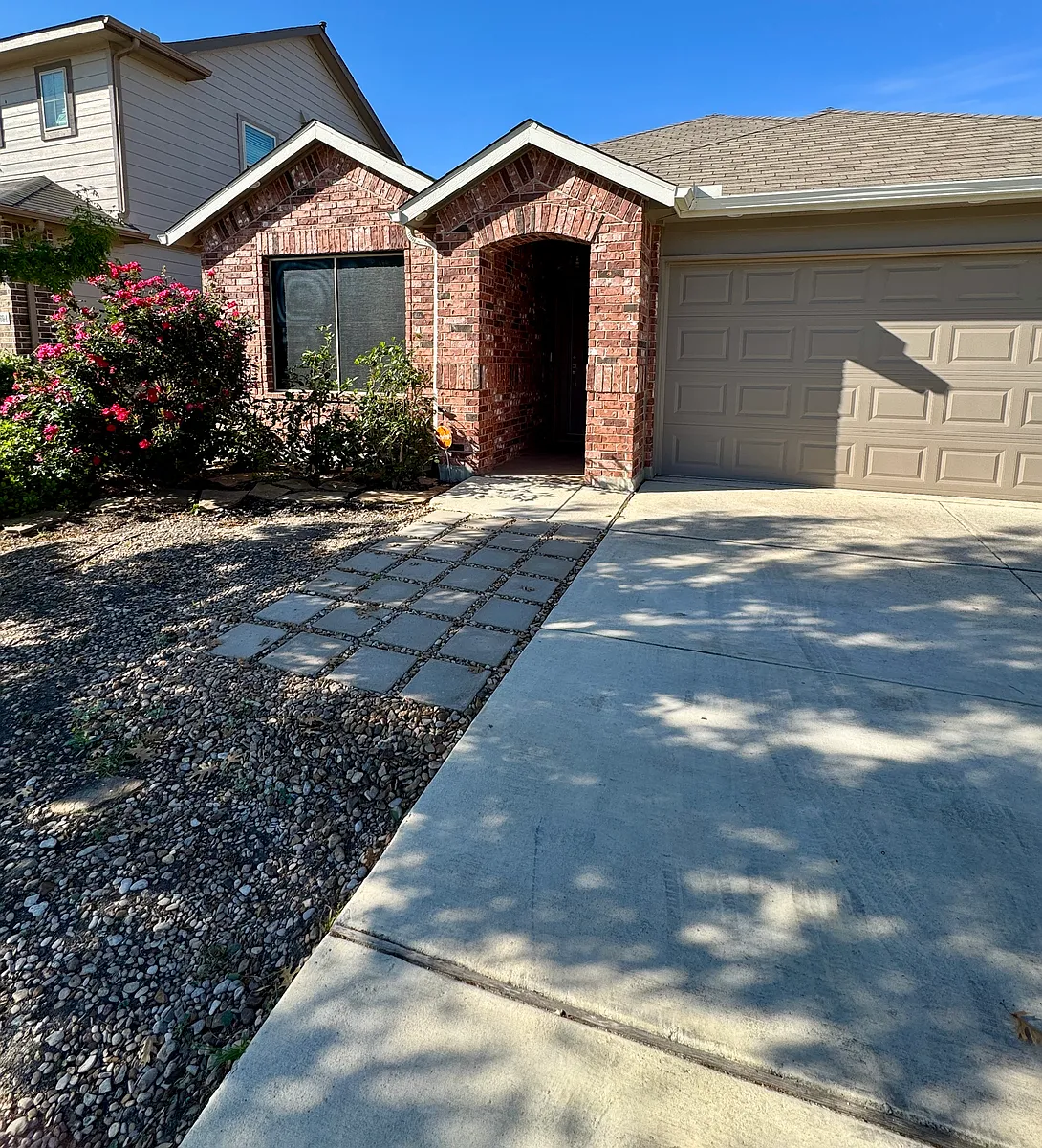 Front of house and walkway - 2690 McCrae