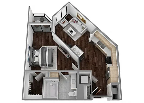Floor plan A01