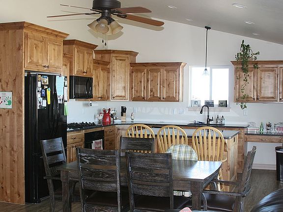 Kitchen and dining area