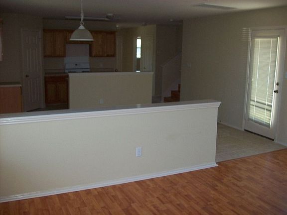 Open and spacious family room next to the breakfast area and kitchen
