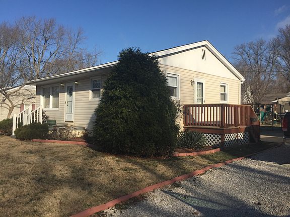 Side/front view of home 