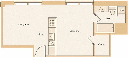 Floor plan 1B