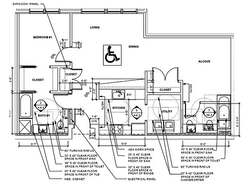 Floor plan 1 Den A