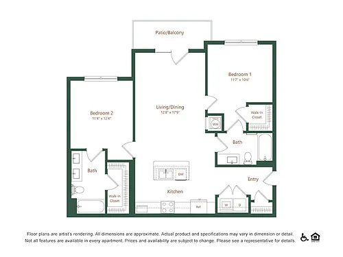 Floor plan B2