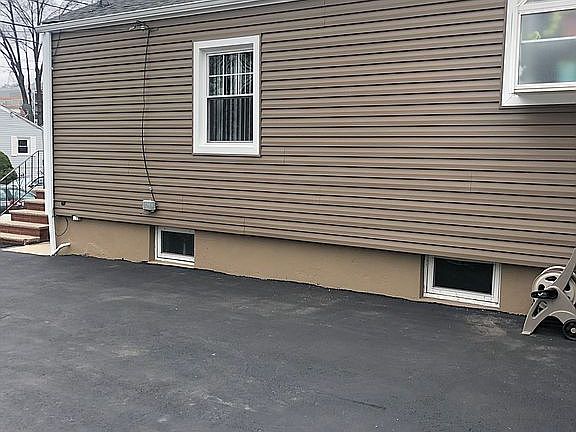 New siding and gutters