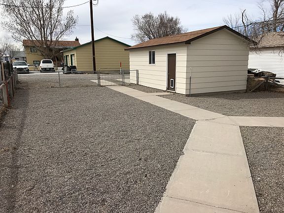 BACK YARD AND GARAGE