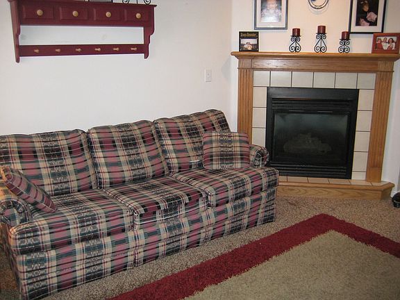 Front room with fire place