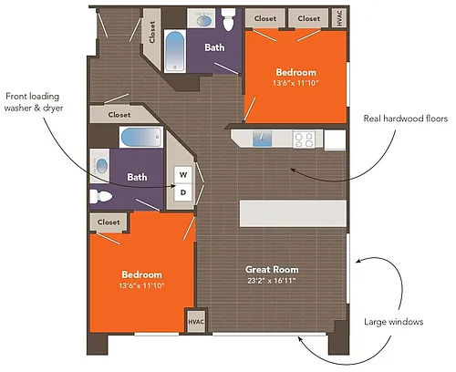 Floor plan Premier S&E
