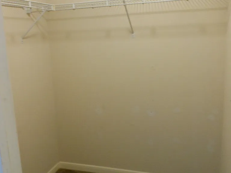 Walk-in closet in Bedroom #4.
