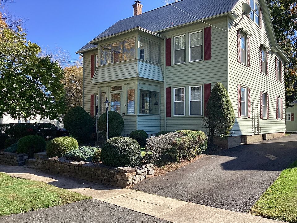 2nd floor apartment with front and back entrances. Separate driveway with detached garage.