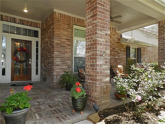 Enjoy this front porch on a cool evening.