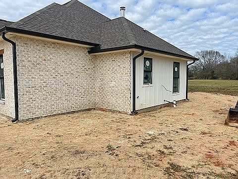 Right Elevation; Brick & Bat