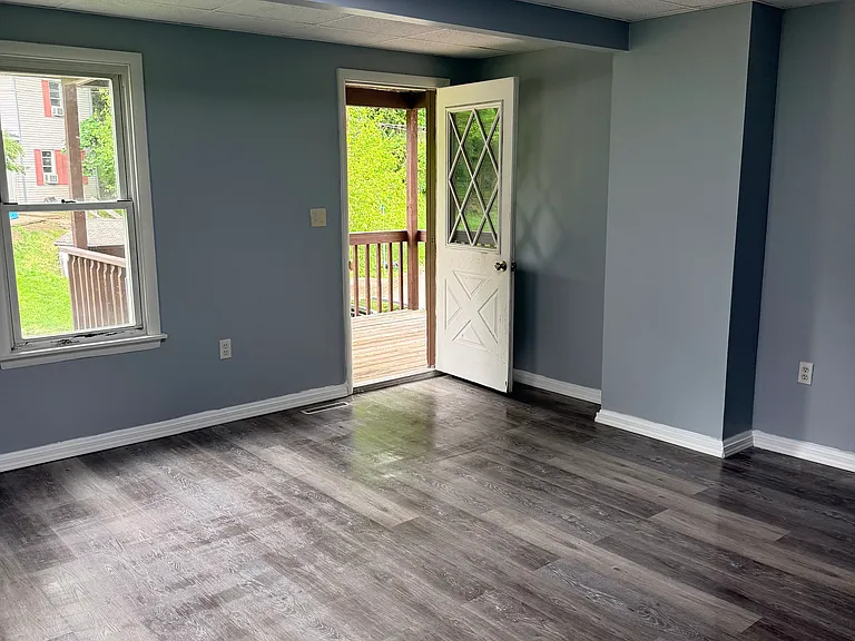 living space leading to outdoor patio area
