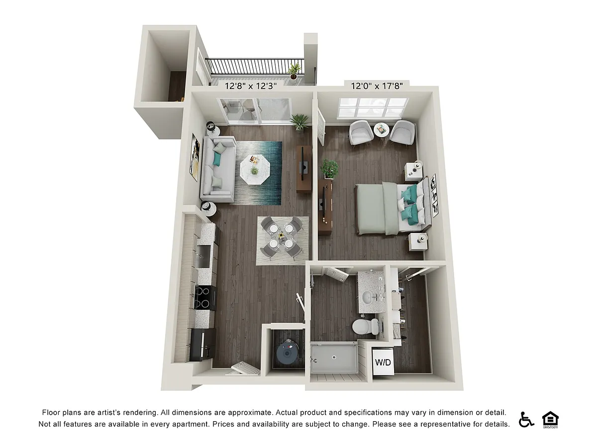Floor plan 1B3