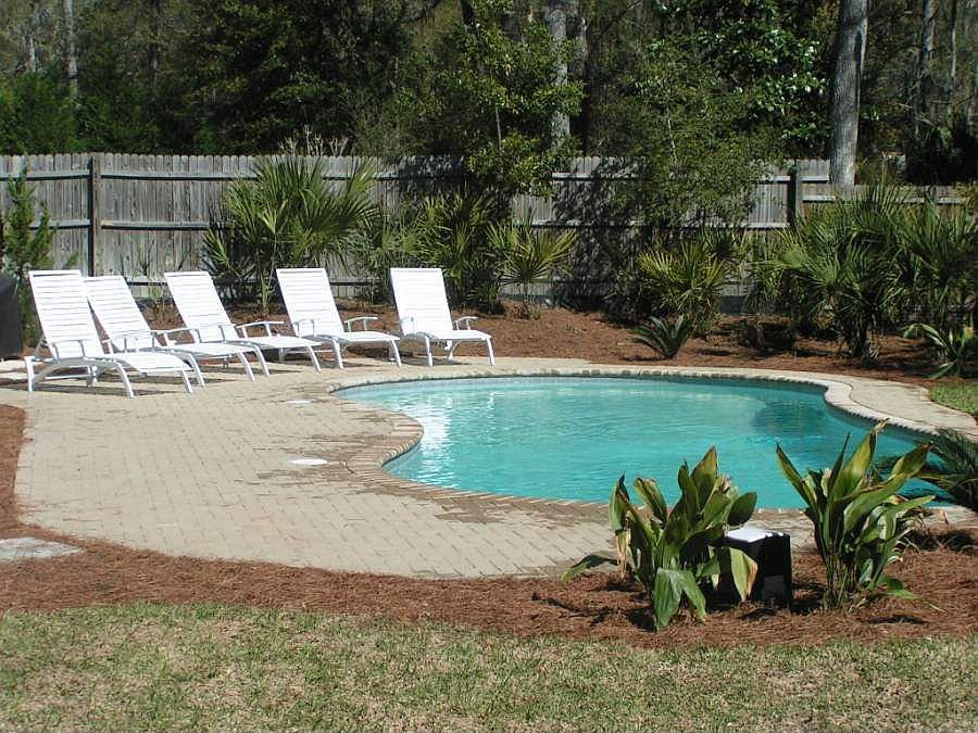 heated pool