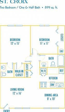 St Croix Floorplan
