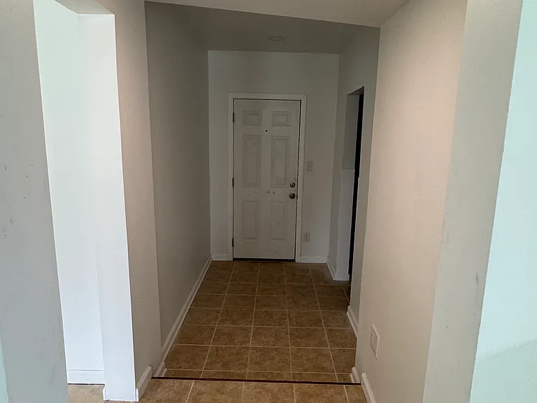 Hallway to garage
