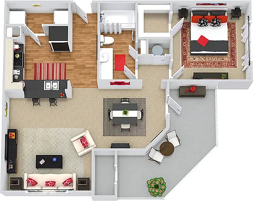 Floor plan Cade