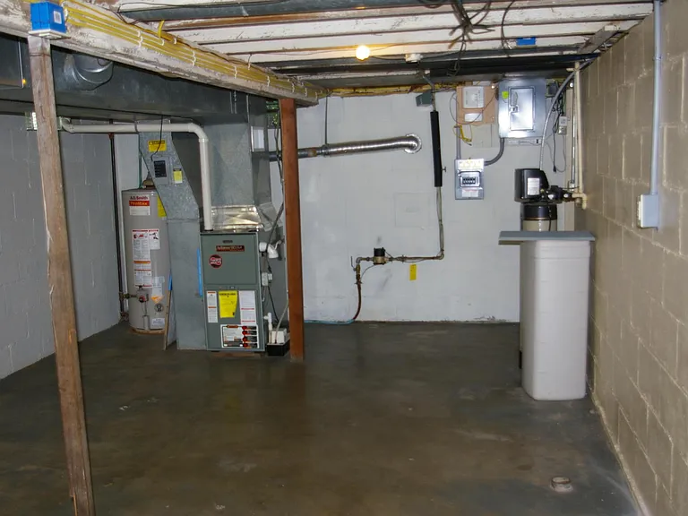 Basement rec room