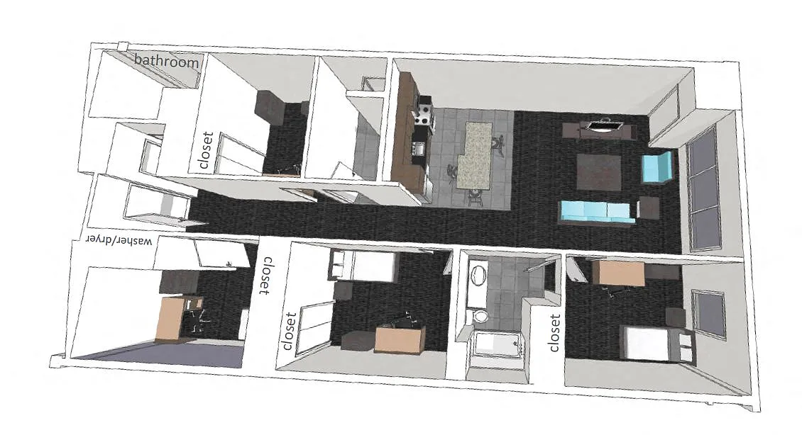Floor plan Region2