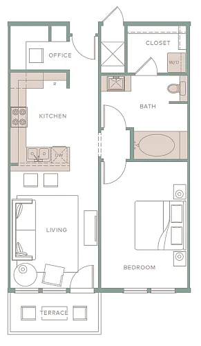 Floor plan A2