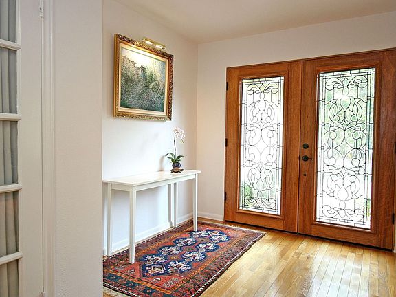 Entry w/Custom Wood Doors