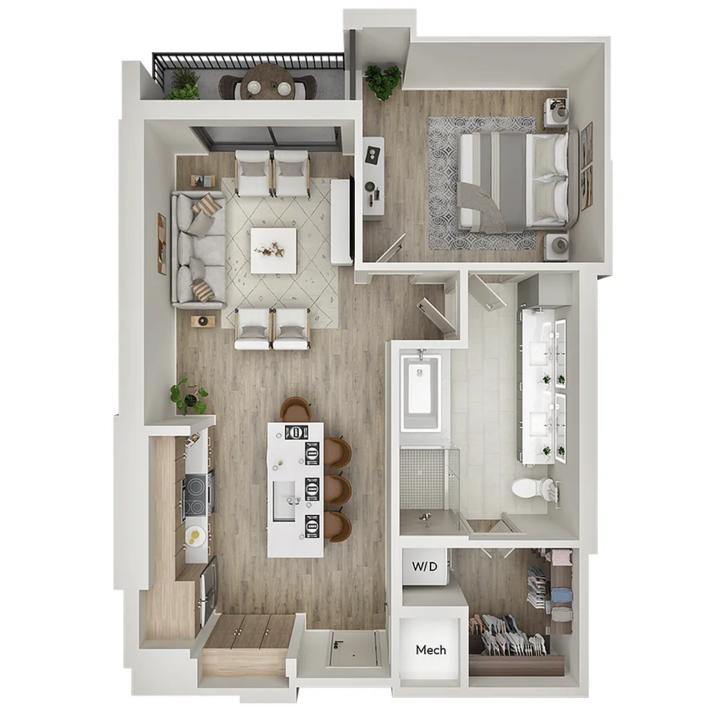 Floor plan Ensemble III