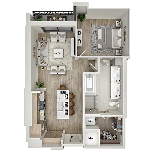 Floor plan Ensemble III