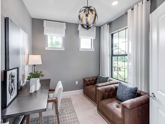 Flex space, perfect for a home office or den