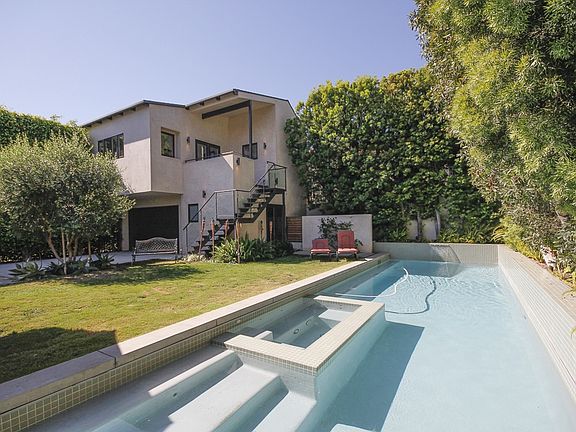 Pool and guest house