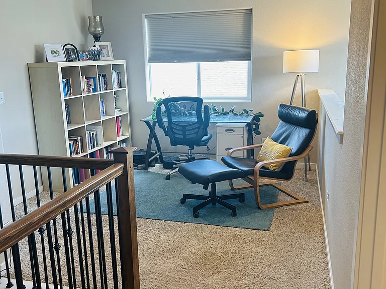 Lovely loft area for an extra living room space!