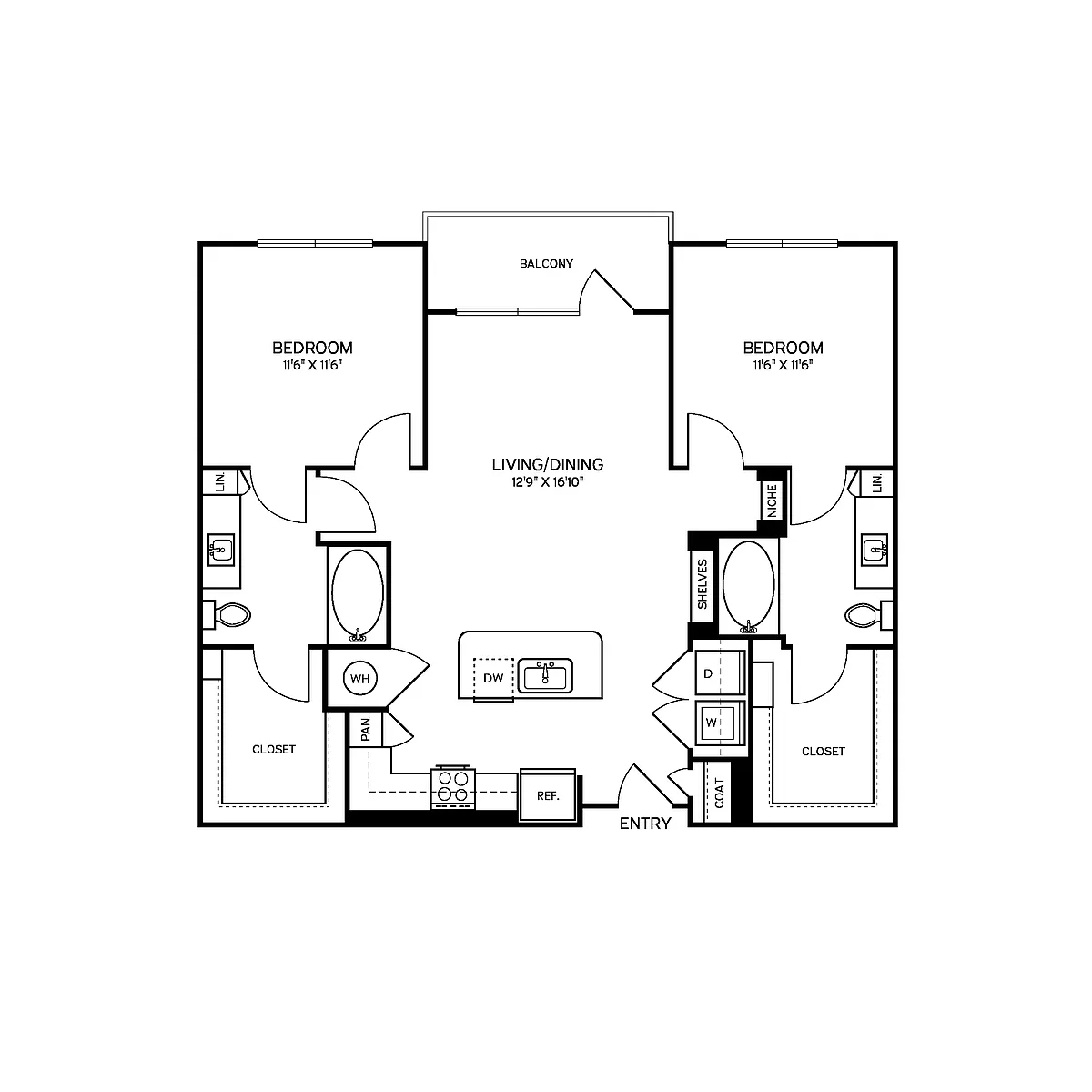 Floor plan B2