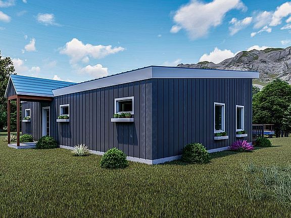 Computer rendition of home