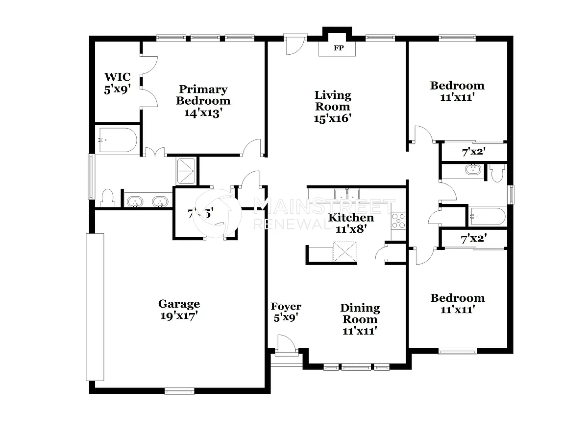 Floor Plan - 2878 Briar Hill Dr