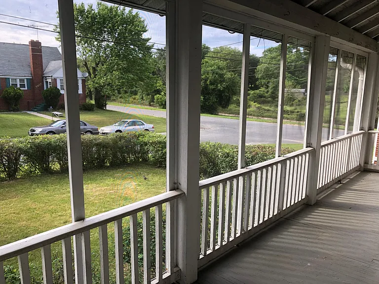Screened Front Porch