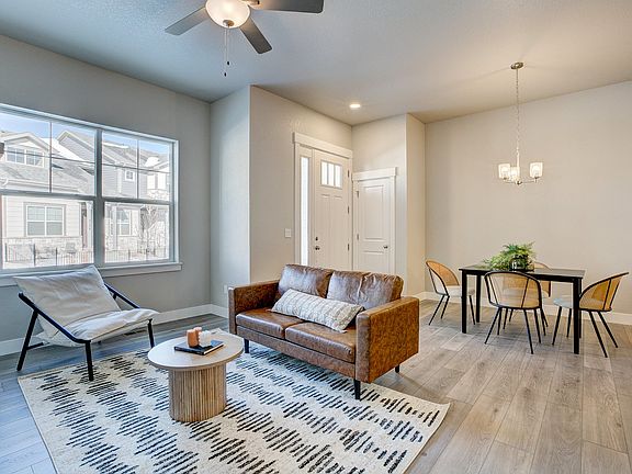 Living Room - Not Actual Home - Finishes May Vary