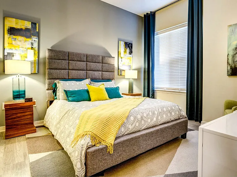 Spacious bedrooms