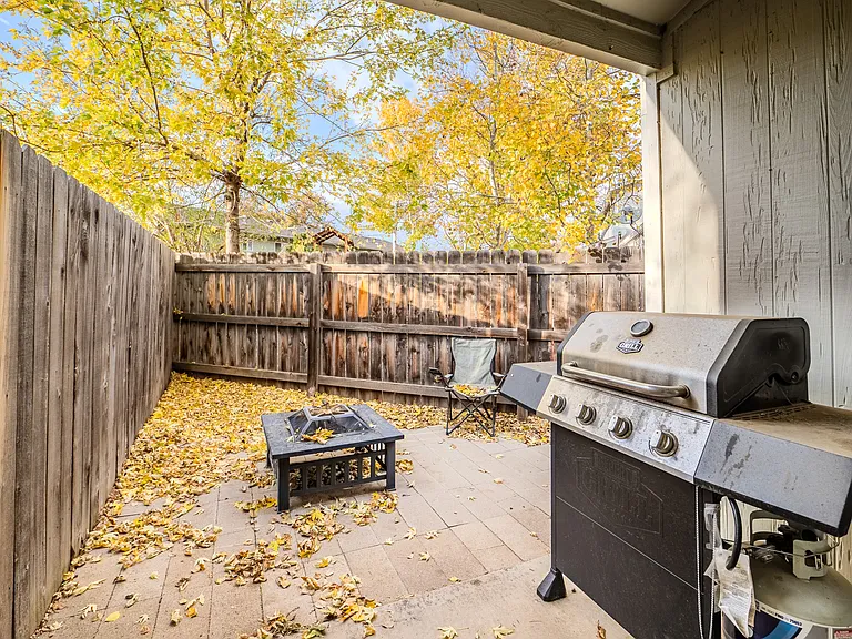 Outside patio area