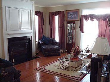 Living Room filled with Light and Trim