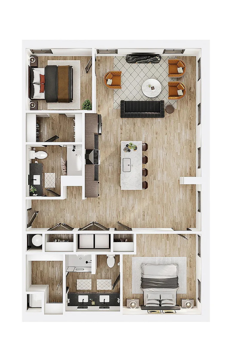 Floor plan B6 Signature Six