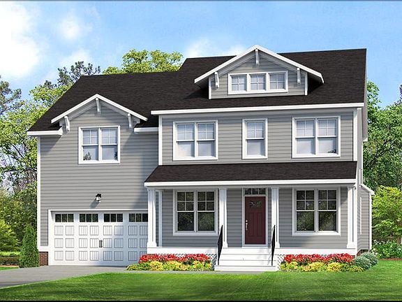 Hartfield A - Craftsman 2 AC2 Front Load Garage