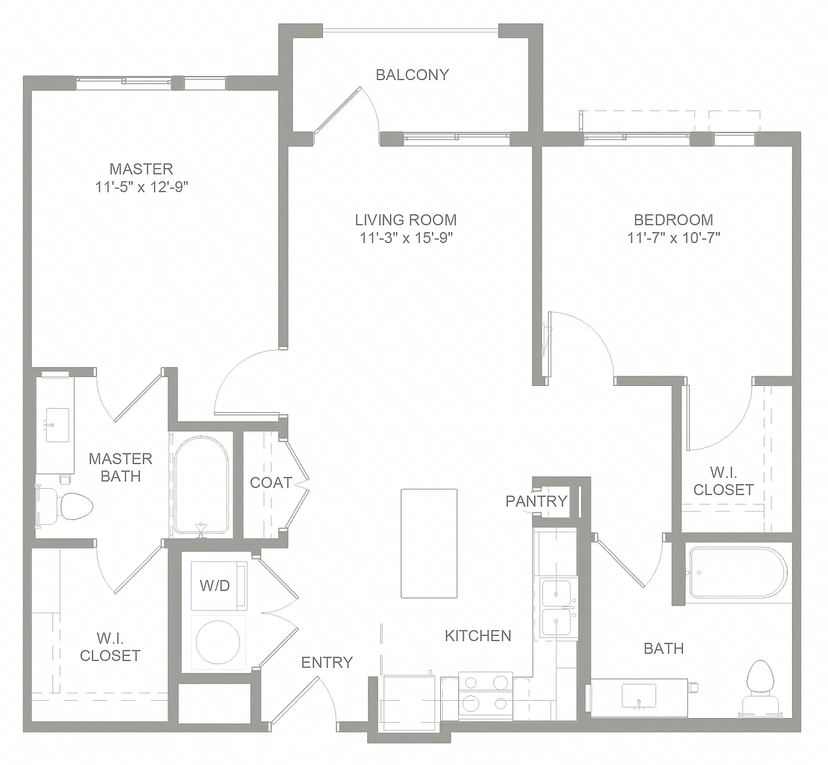 Floor plan B1A