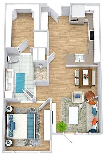 Floor plan King