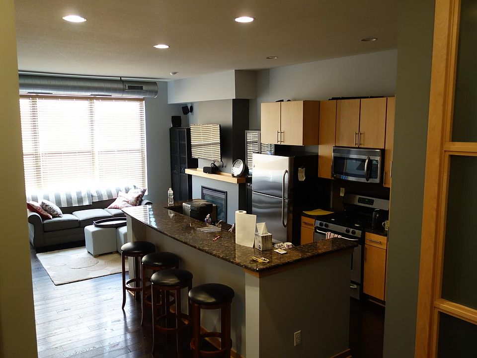 Kitchen and Living Room