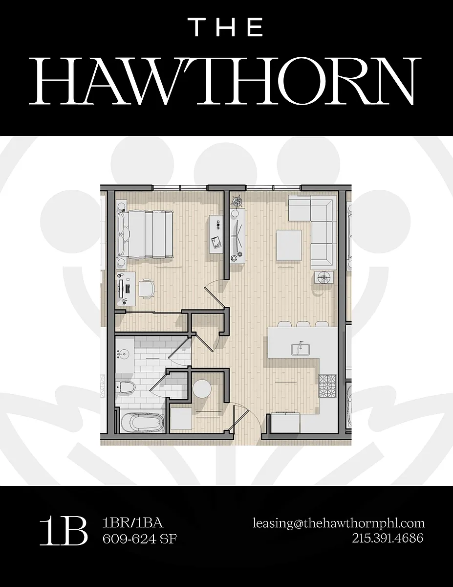 Floor plan 1B